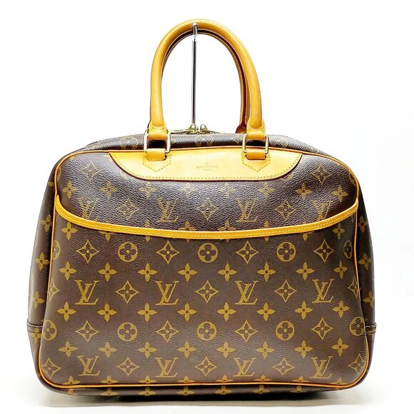 Louis Vuitton LV Hand Bag Deauville Brown Monogram 700-082125 - Picture 1 of 14